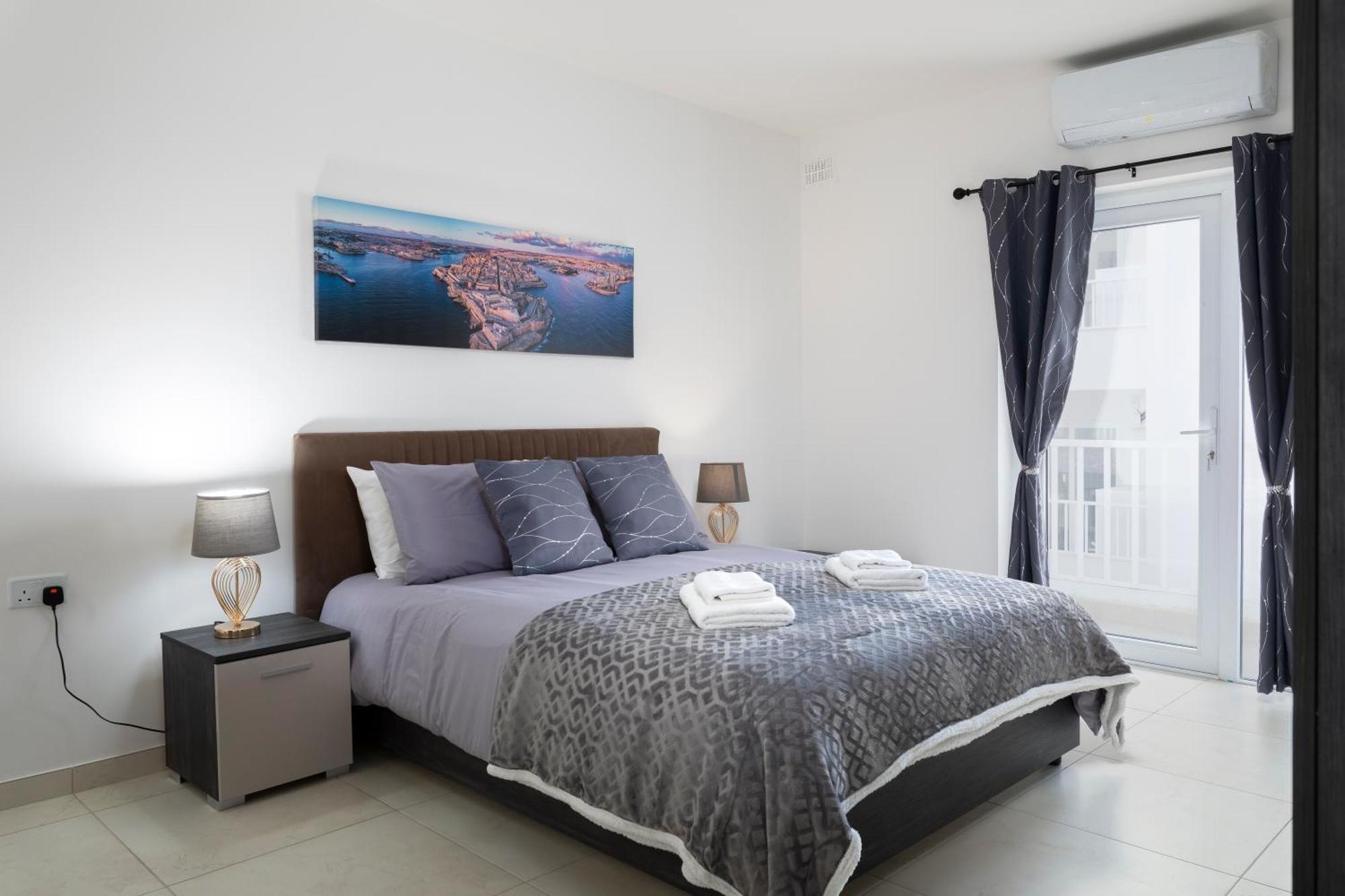 Modern & Spacious 2Br Apartment With Country Views - Close To Xemxija Bay 圣保罗湾城 外观 照片